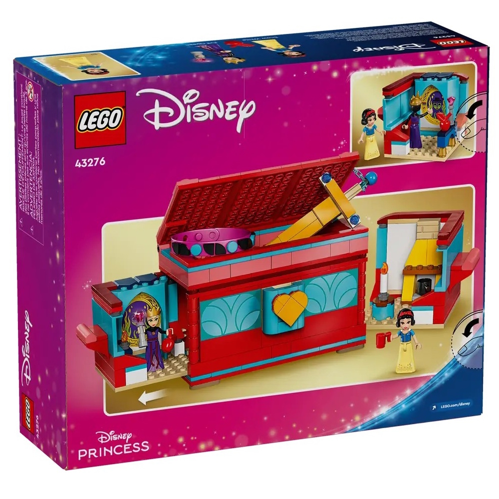 Prefabricated Construction Lego 43276, Snow White's Jewelry Box