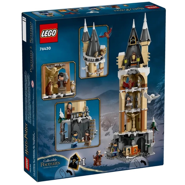 ასაწყობი კონსტრუქცია Lego 76430, Hogwarts Castle Owlery