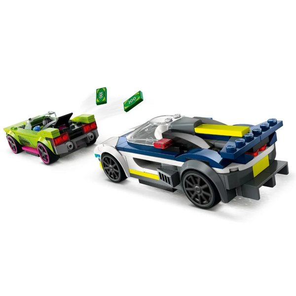 ასაწყობი კონსტრუქცია Lego 60415, Police Car and Muscle Car Chase