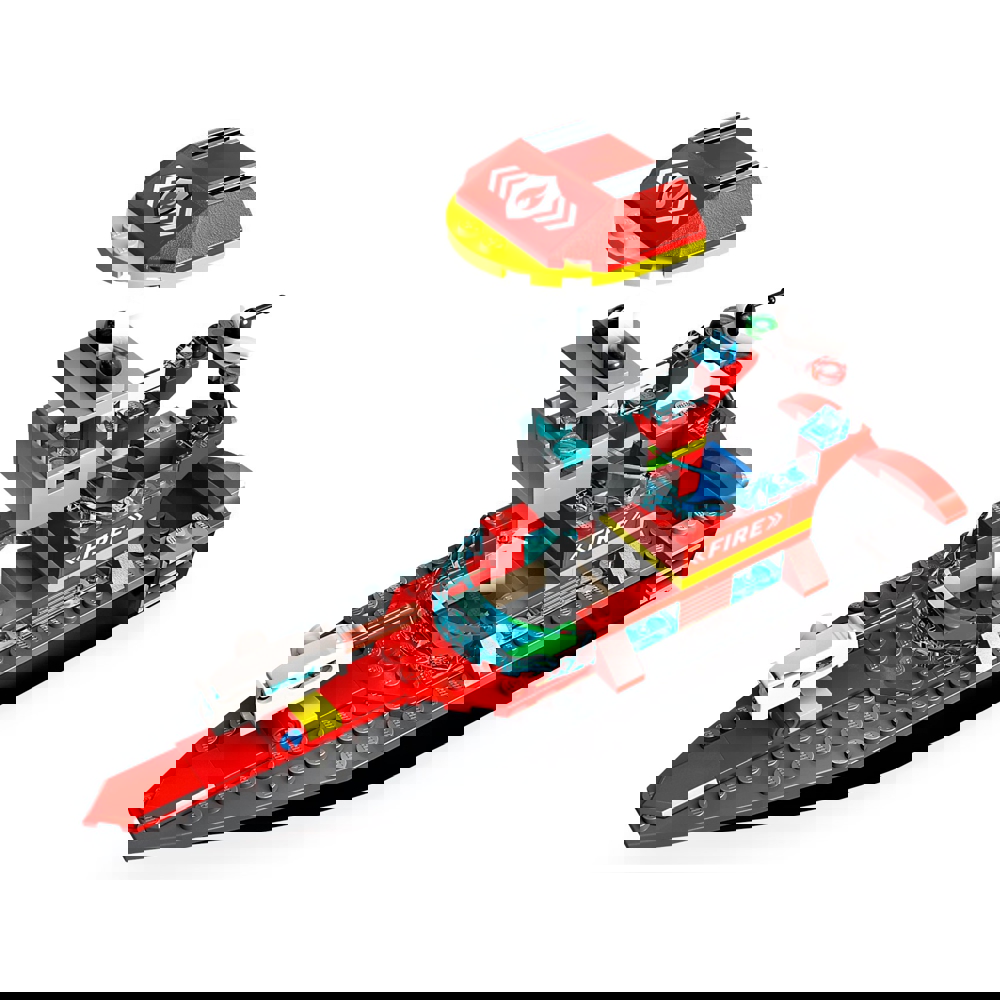 ასაწყობი კონსტრუქცია Lego 60373, Fire Rescue Boat