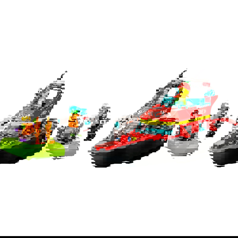 ასაწყობი კონსტრუქცია Lego 60373, Fire Rescue Boat