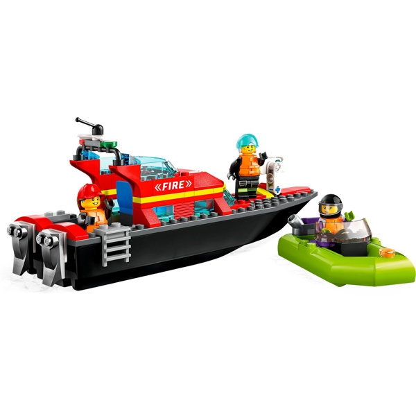 ასაწყობი კონსტრუქცია Lego 60373, Fire Rescue Boat