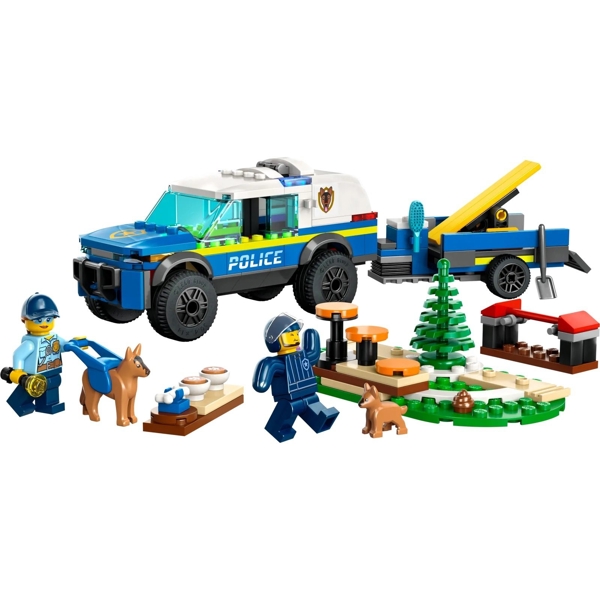 ასაწყობი კონსტრუქცია Lego 60369, Mobile Police Dog Training