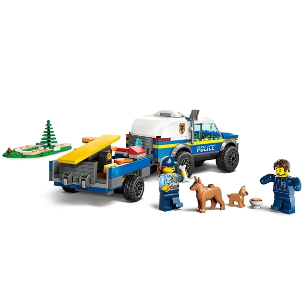 ასაწყობი კონსტრუქცია Lego 60369, Mobile Police Dog Training