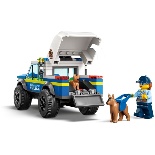 ასაწყობი კონსტრუქცია Lego 60369, Mobile Police Dog Training