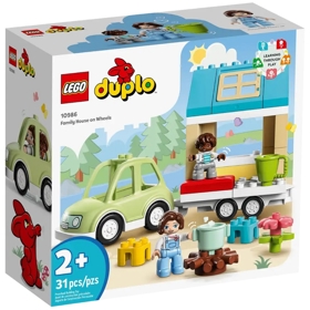 ასაწყობი კონსტრუქცია Lego 10986, Family House on Wheels