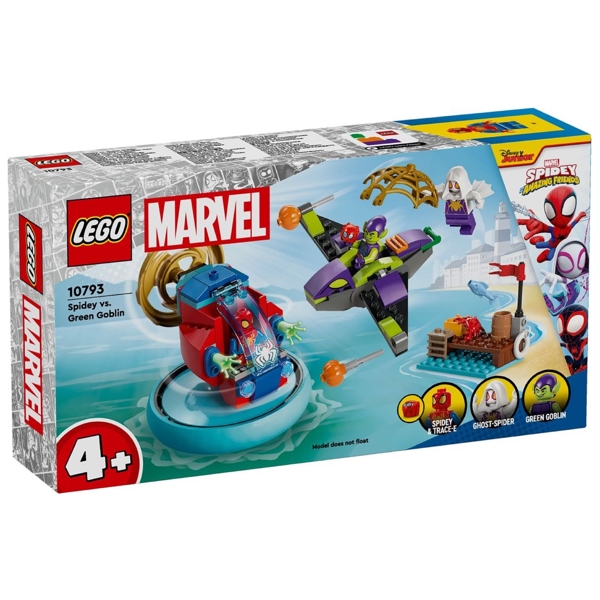 ასაწყობი კონსტრუქცია Lego 10793, Spidey vs Green Goblin