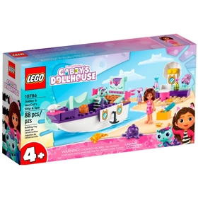 ასაწყობი კონსტრუქცია Lego 10786, Gabby & MerCat's Ship & Spa