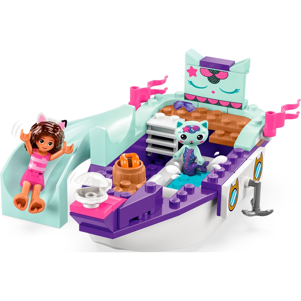 ასაწყობი კონსტრუქცია Lego 10786, Gabby & MerCat's Ship & Spa