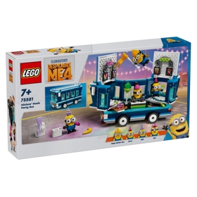 ასაწყობი კონსტრუქცია Lego 75581, Minions' Music Party Bus