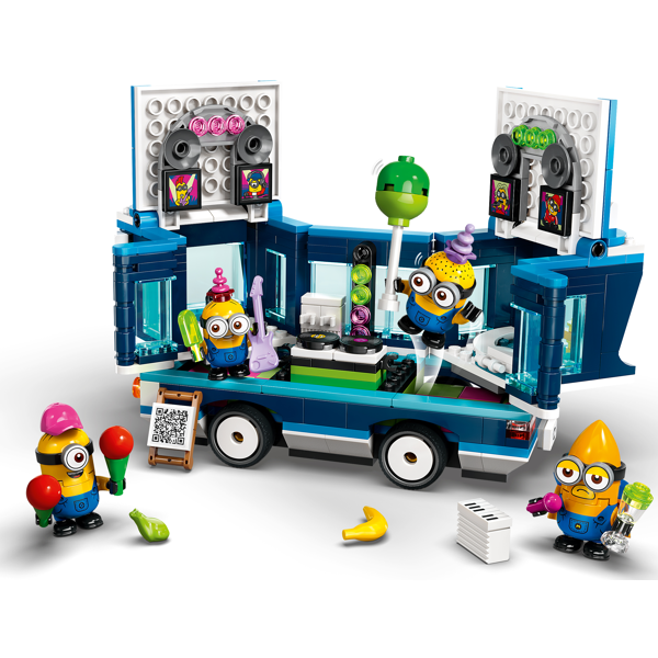 ასაწყობი კონსტრუქცია Lego 75581, Minions' Music Party Bus