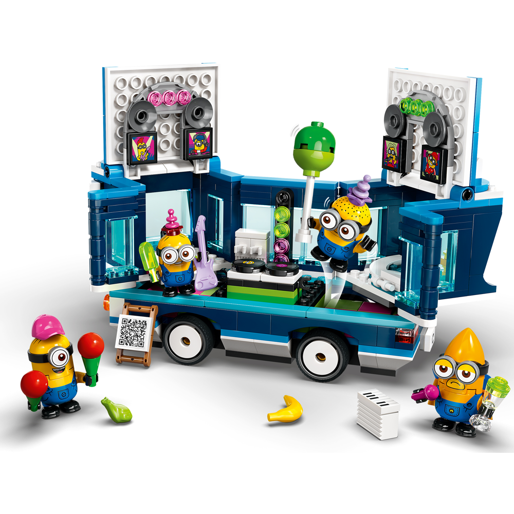 Prefabricated Construction Lego 75581, Minions' Music Party Bus