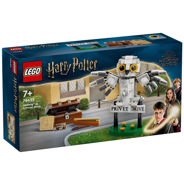 ასაწყობი კონსტრუქცია Lego 76425, Hedwig at 4 Privet Drive