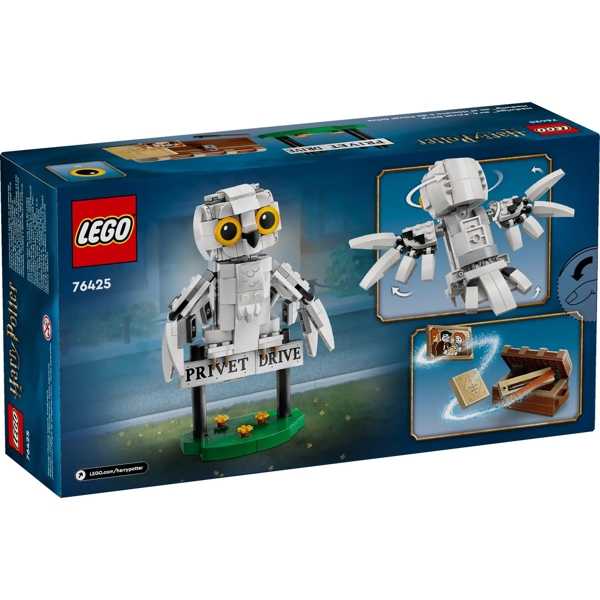 ასაწყობი კონსტრუქცია Lego 76425, Hedwig at 4 Privet Drive