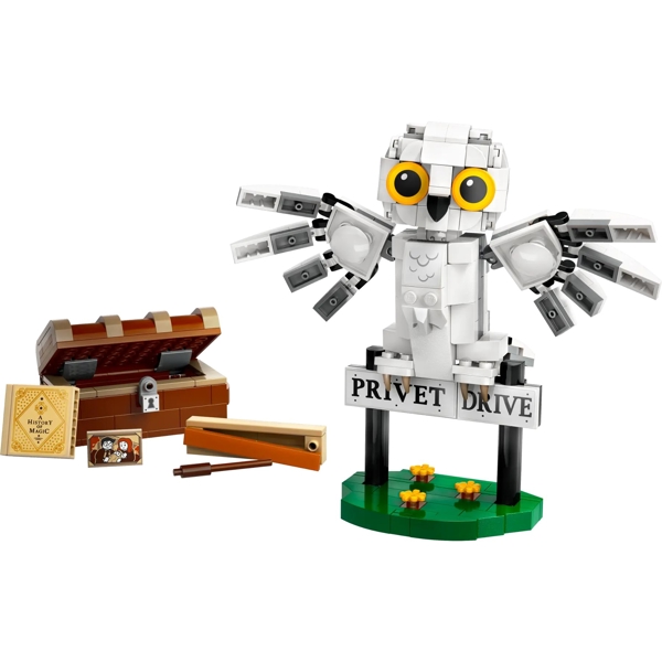 ასაწყობი კონსტრუქცია Lego 76425, Hedwig at 4 Privet Drive