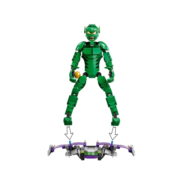 Prefabricated Construction Lego 76284, Green Goblin Construction Figure