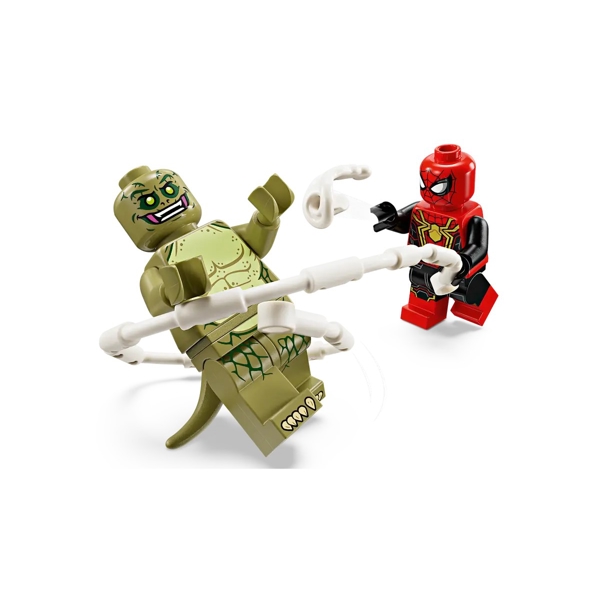 ასაწყობი კონსტრუქცია Lego 76280, Spider-Man vs. The Sandman: The Final Battle