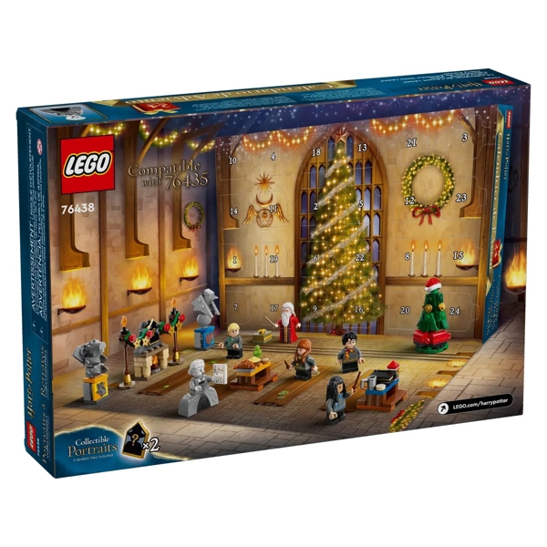 ასაწყობი კონსტრუქცია Lego 76438, Harry Potter 2024 Advent Calendar