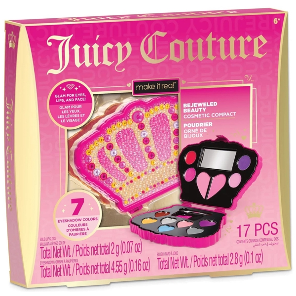 საბავშვო კოსმეტიკის ნაკრები Make It Real 4475MR Juicy Couture, Cosmetic Compact