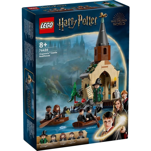 ასაწყობი კონსტრუქცია Lego 76426, Hogwarts Castle Boathouse