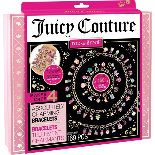 სამაჯურების ასაწყობი ნაკრები Make It Real 4414MR, Juicy Couture