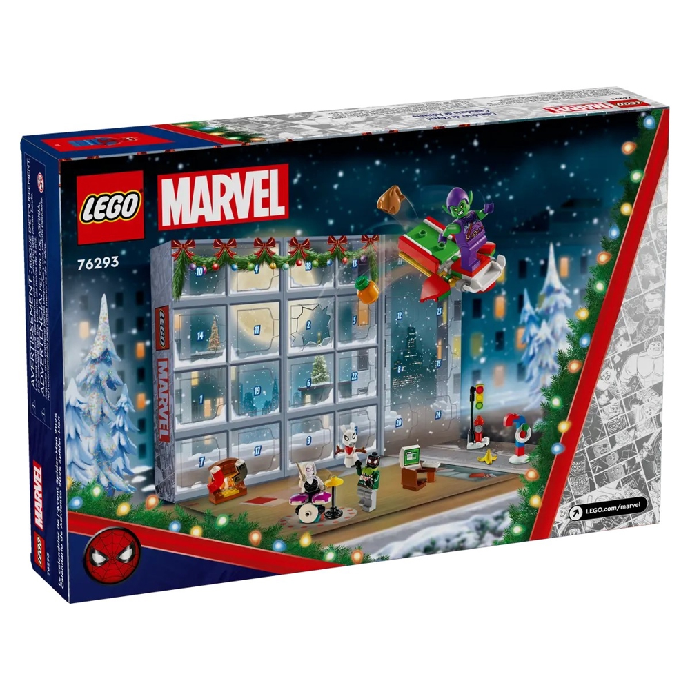 Prefabricated Construction Lego 76293, Spider-Man 2024 Advent Calendar