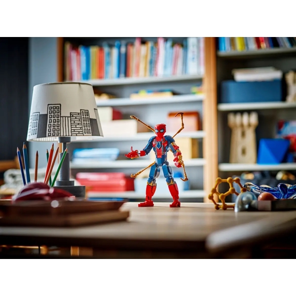 ასაწყობი კონსტრუქცია Lego 76298, Iron Spider-Man Construction Figure