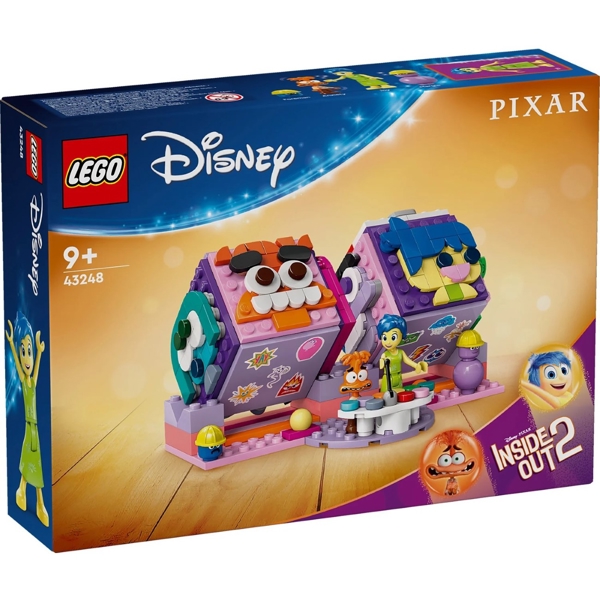 Prefabricated Construction Lego 43248, Inside Out 2 Mood Cubes