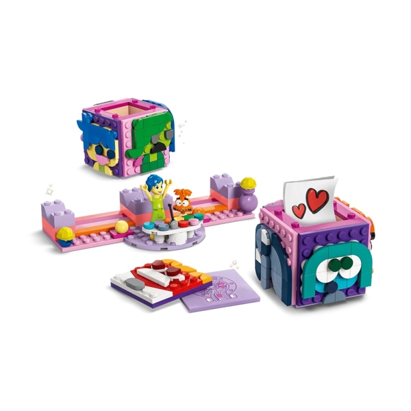 Prefabricated Construction Lego 43248, Inside Out 2 Mood Cubes