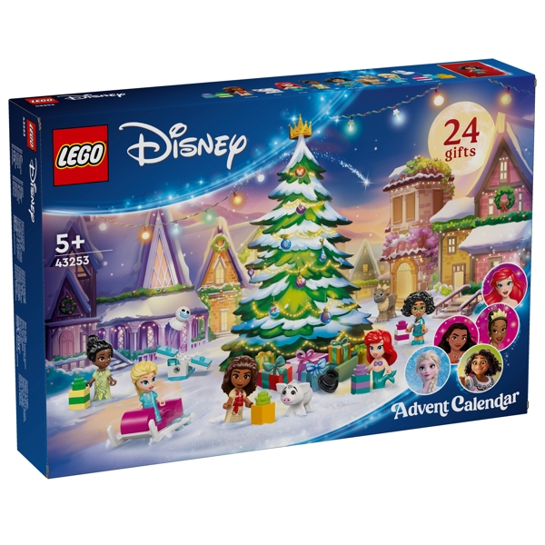 ასაწყობი კონსტრუქცია Lego 43253, Disney Advent Calendar 2024