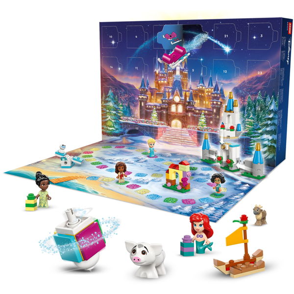 ასაწყობი კონსტრუქცია Lego 43253, Disney Advent Calendar 2024