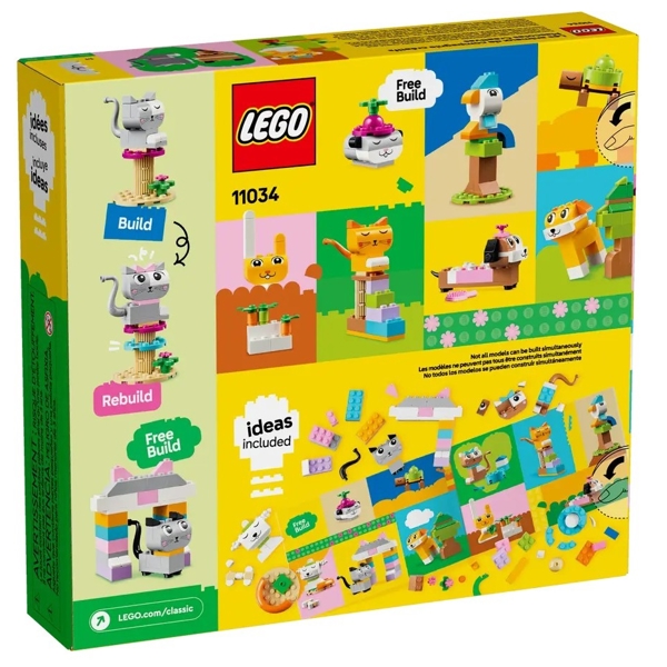 Prefabricated Construction Lego 11034, Classic Creative favorites