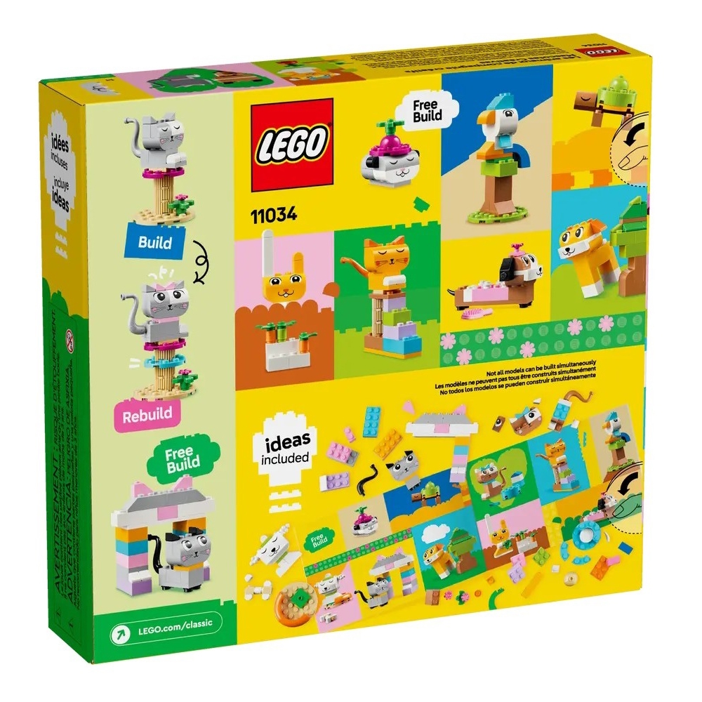 Prefabricated Construction Lego 11034, Classic Creative favorites