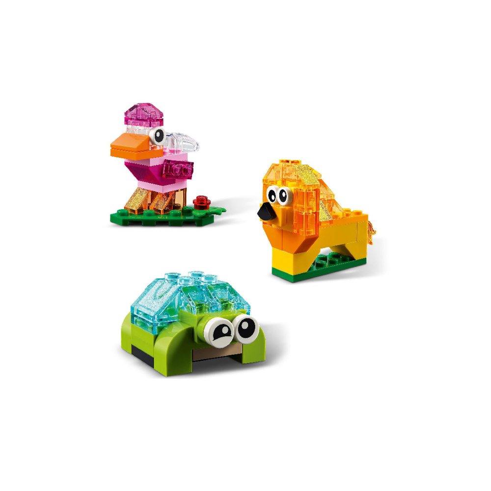 Prefabricated Construction Lego 11013, Classic Creative Transparent Bricks