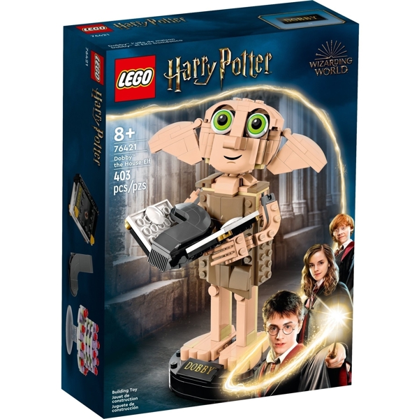 Prefabricated Construction Lego 76421, Harry Potter Dobby the House Elf