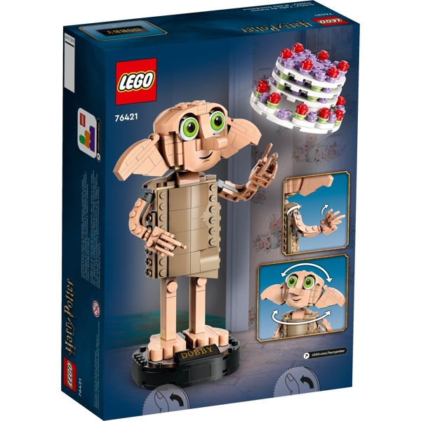 Prefabricated Construction Lego 76421, Harry Potter Dobby the House Elf