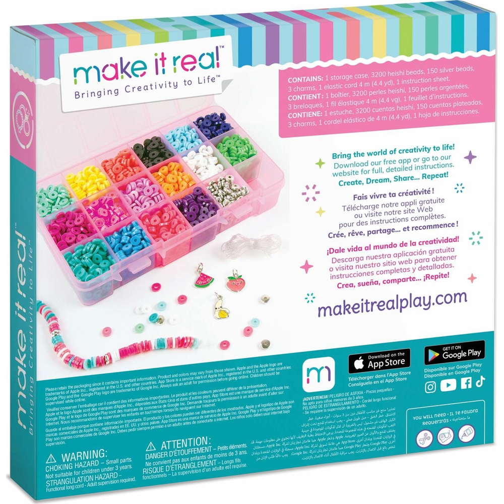 DIY Jewelry Kit Make It Real 1741MR, Heishi Beads