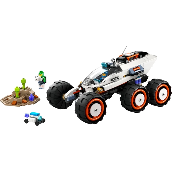 ასაწყობი კონსტრუქცია Lego 60431, Space Research Rover And Alien Life