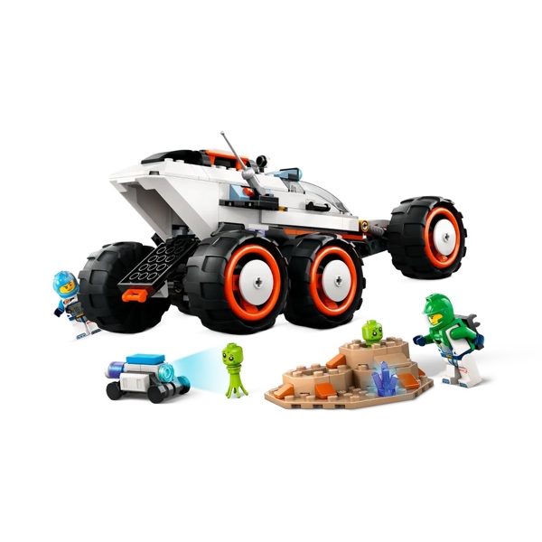 ასაწყობი კონსტრუქცია Lego 60431, Space Research Rover And Alien Life