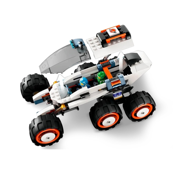 ასაწყობი კონსტრუქცია Lego 60431, Space Research Rover And Alien Life