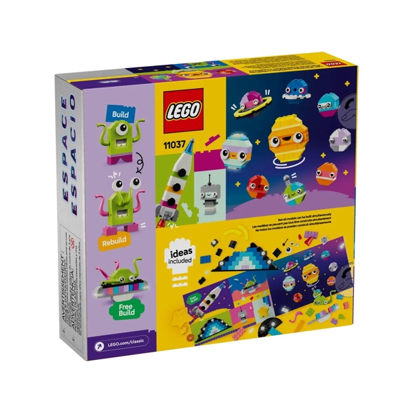 Prefabricated Construction Lego 11037, Classic Creative Space Objects