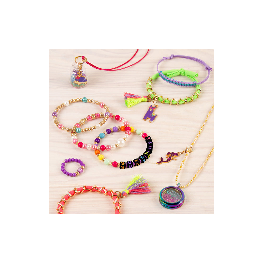 Bracelet Making Kit Make It Real 1802MR, Mega Jewelry Studio