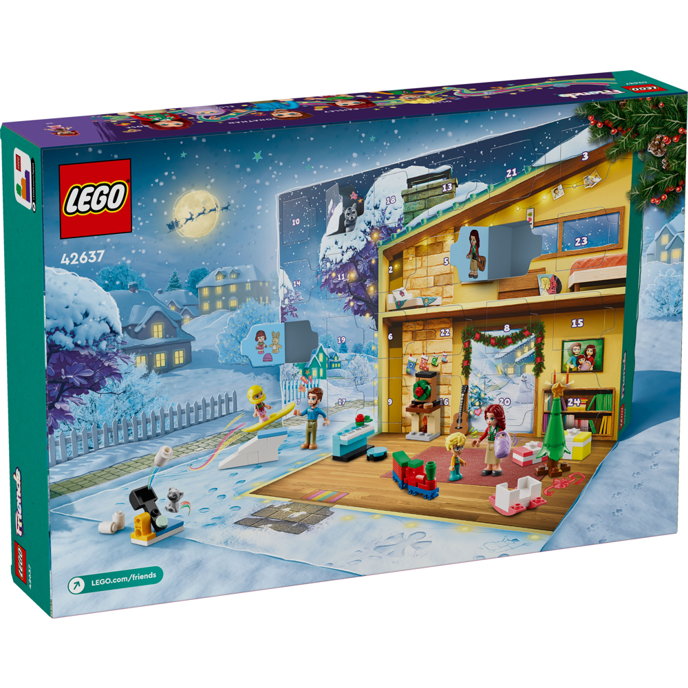 ასაწყობი კონსტრუქცია Lego 42637, Friends Advent Calendar 2024