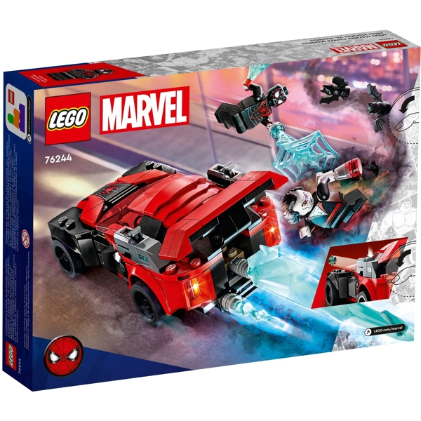 ასაწყობი კონსტრუქცია Lego 76244, Super Heroes Miles Morales vs. Morbius