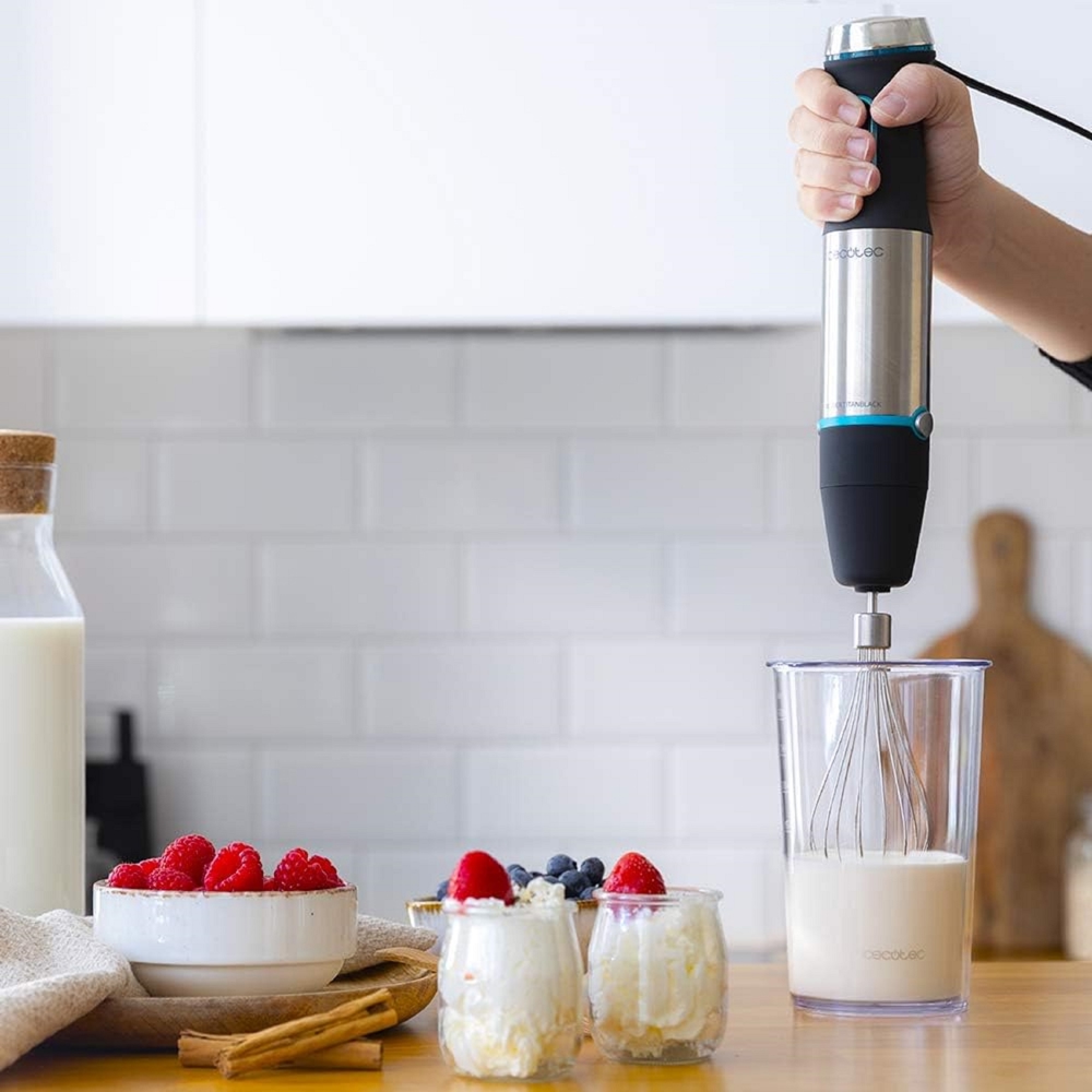 ხელის მიქსერი Cecotec 04291 BATIDORAS DE MANO, 1200W, Mixer, Silver