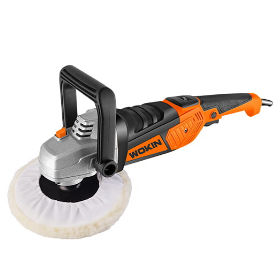 პოლირების აპარატი Wokin 783910, ANGLE POLISHER 1400W, 180mm, 3300Rpm, Black/Orange 