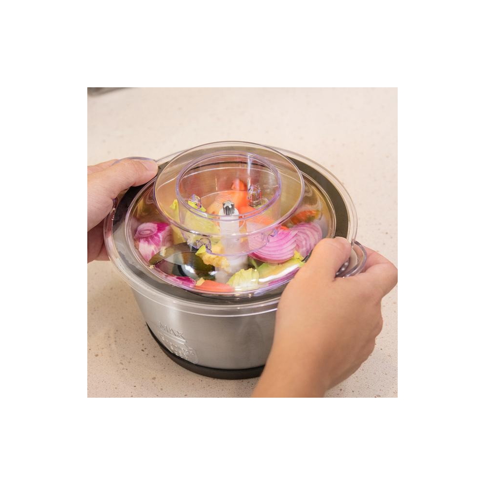 Chopper Cecotec 4186 ChopBeat 1500, 600W, 1.5L, Silver