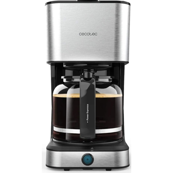 Coffee Machine Cecotec 1554 Cafetera De Goteo Cecotec 66, 950W, 1.5L, Silver