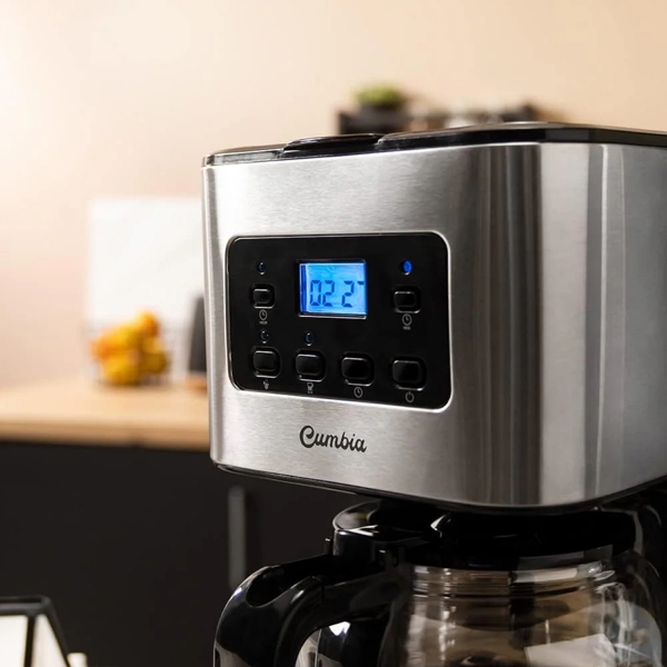 ყავის აპარატი Cecotec 1999 Coffee 66 Smart Plus, 950W, 1.5L, Coffee Machine, Silver