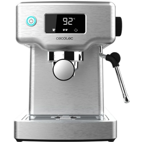 ყავის აპარატი Cecotec 1986 Power Espresso 20 Barista Compact, 1465W, 1.8L, Coffee Machine, Silver